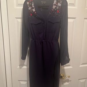 Sachin and Babi navy dress